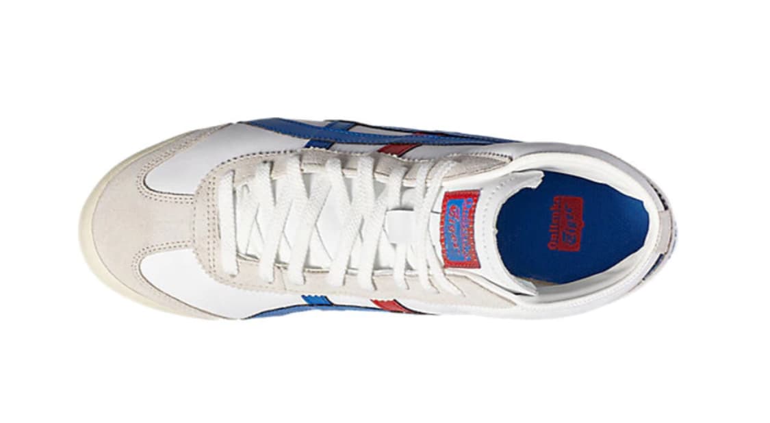 Кроссовки Onitsuka Tiger Mexico Mid Runner Blue White - изображение 3