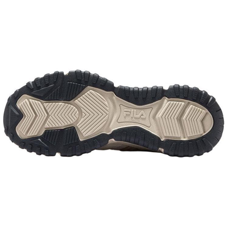 Кроссовки FILA FUSION FREEROAM Wander Shoes Низкие повседневные мужские кроссовки Бежево-зеленые - изображение 6