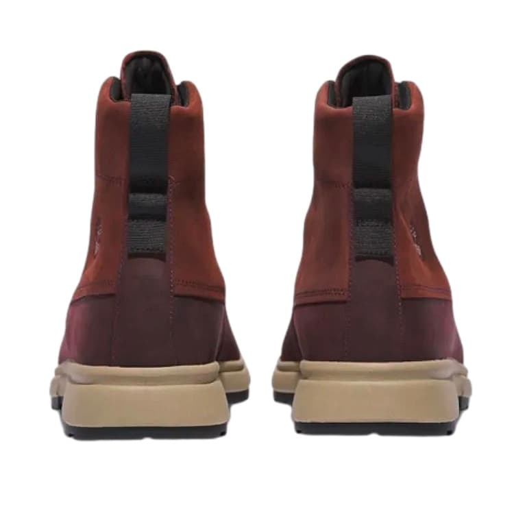 Ботинки Timberland Короткие Армейские Ботинки Мужские Бордовые - изображение 4
