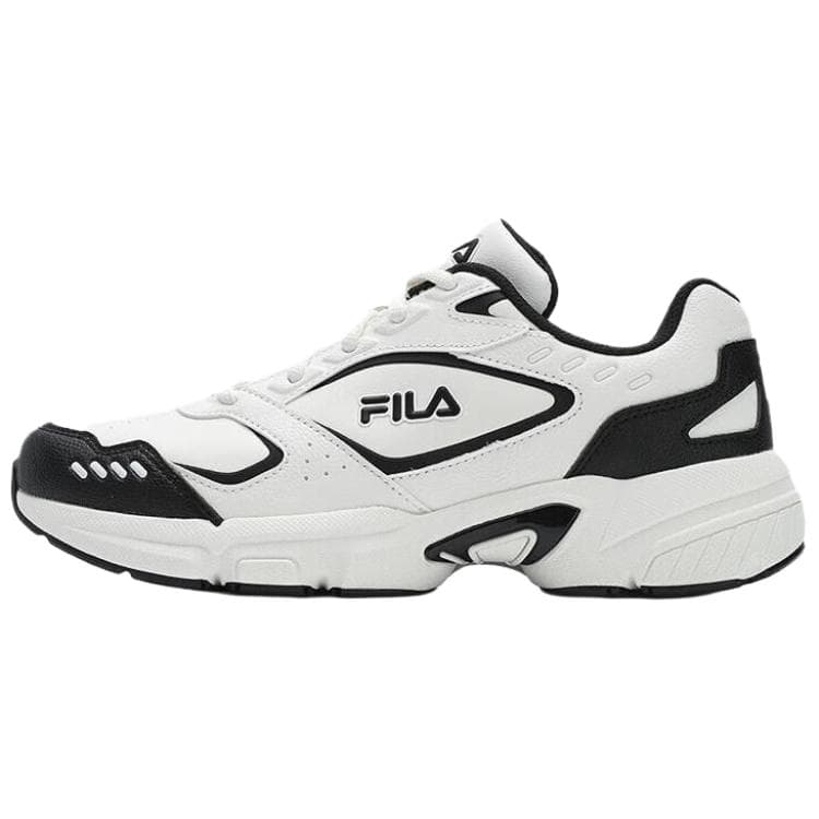 Кроссовки FILA DECIMUS Удобная Износостойкая Низкий Топ Повседневная Обувь Женская Снег Черный - изображение 1