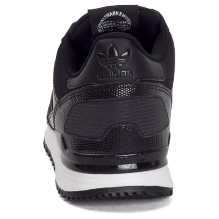 Кроссовки Adidas Originals ZX 700 Противоскользящая Устойчивая к истиранию Низкий Топ Повседневная Обувь Женская Черная - изображение 5
