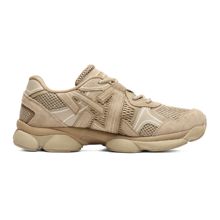 Кроссовки Onitsuka Tiger ULTI RS TIGRUN Устойчивая к истиранию Низкая Повседневная Обувь Унисекс Коричневый - изображение 2