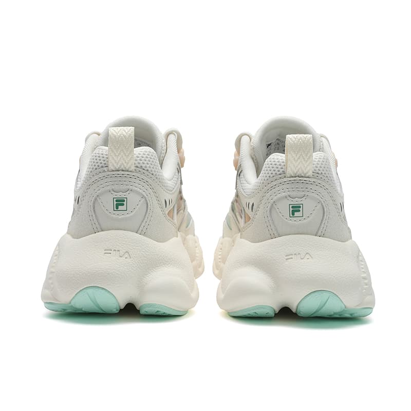 Кроссовки FILA FERN 2 Fern Sneakers 2,0 Низкий Топ Повседневная Обувь Женская Белый Зеленый - изображение 4