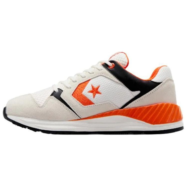 Кроссовки Converse WAVE TRAINER OX Удобный Износостойкий Лоу-топы Повседневный Унисекс Белый оранжевый - изображение 1