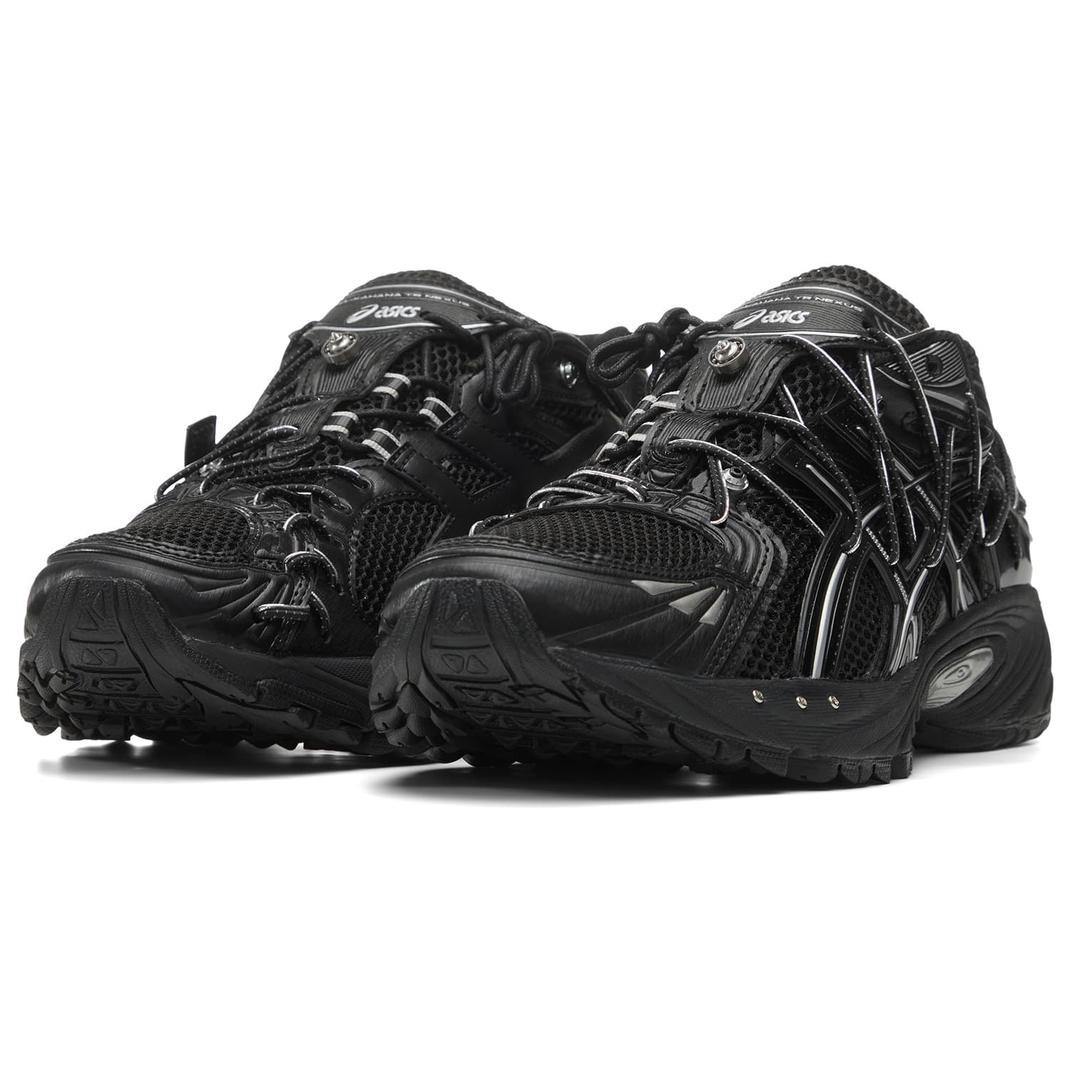 Кроссовки Загрузка x ASICS Гель Kahana TR Nexus Low Топ Повседневная обувь Унисекс Городской техвир Черный - изображение 4