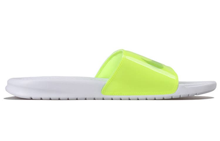 Сандалии Nike Benassi JDI Print Fluorescent Yellow - изображение 2