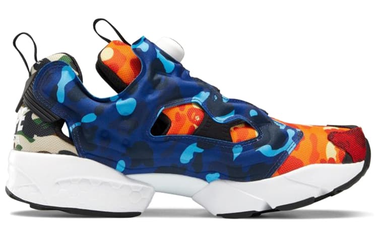 Кроссовки A BATHING APE x Reebok Instapump Fury "Multi-Camo" - изображение 2