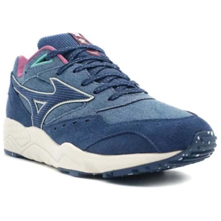Кроссовки Mizuno Contender Противоскользящая Устойчивая к износу Низкий Топ Повседневная Обувь Мужская Синяя - изображение 3