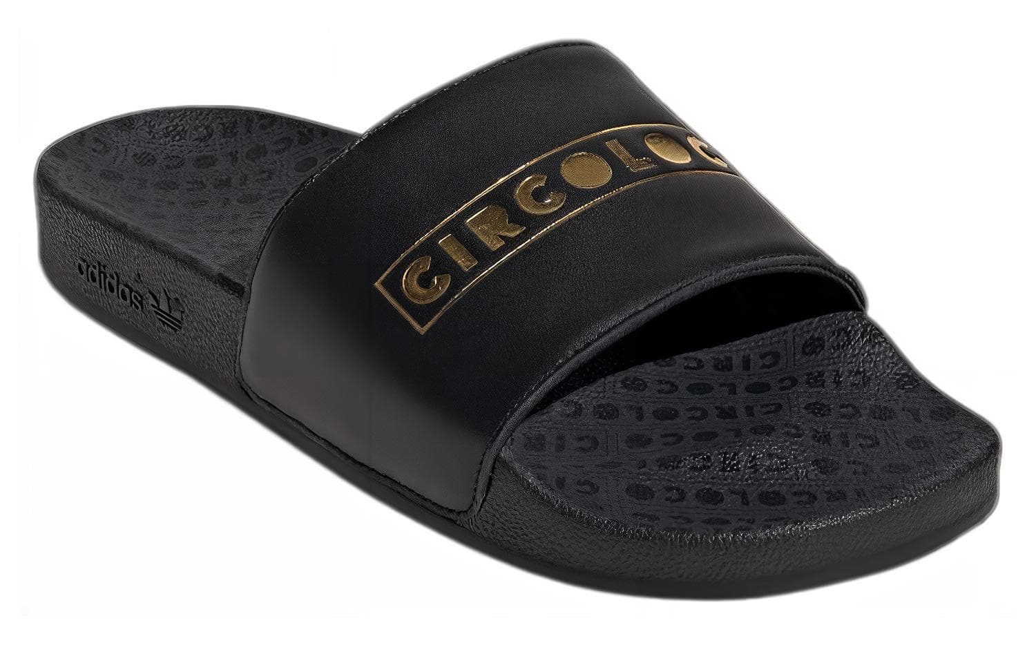 Сандалии adidas Adilette Black Gold - изображение 3