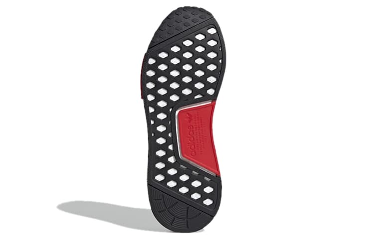 Кроссовки adidas NMD_R1 White Red Black - изображение 6