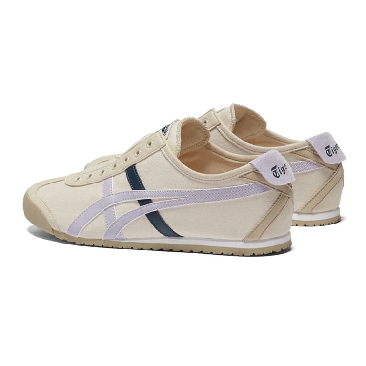 Кроссовки Onitsuka Tiger MEXICO 66 Slip-On Low-Top Повседневная Обувь Унисекс Экрю - изображение 4