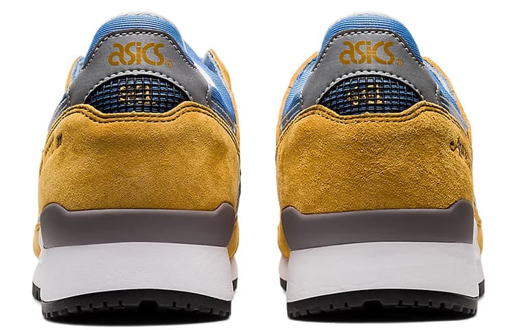 Кроссовки Awake NY x Asics Gel-Lyte 3 OG Blue Yellow - изображение 5