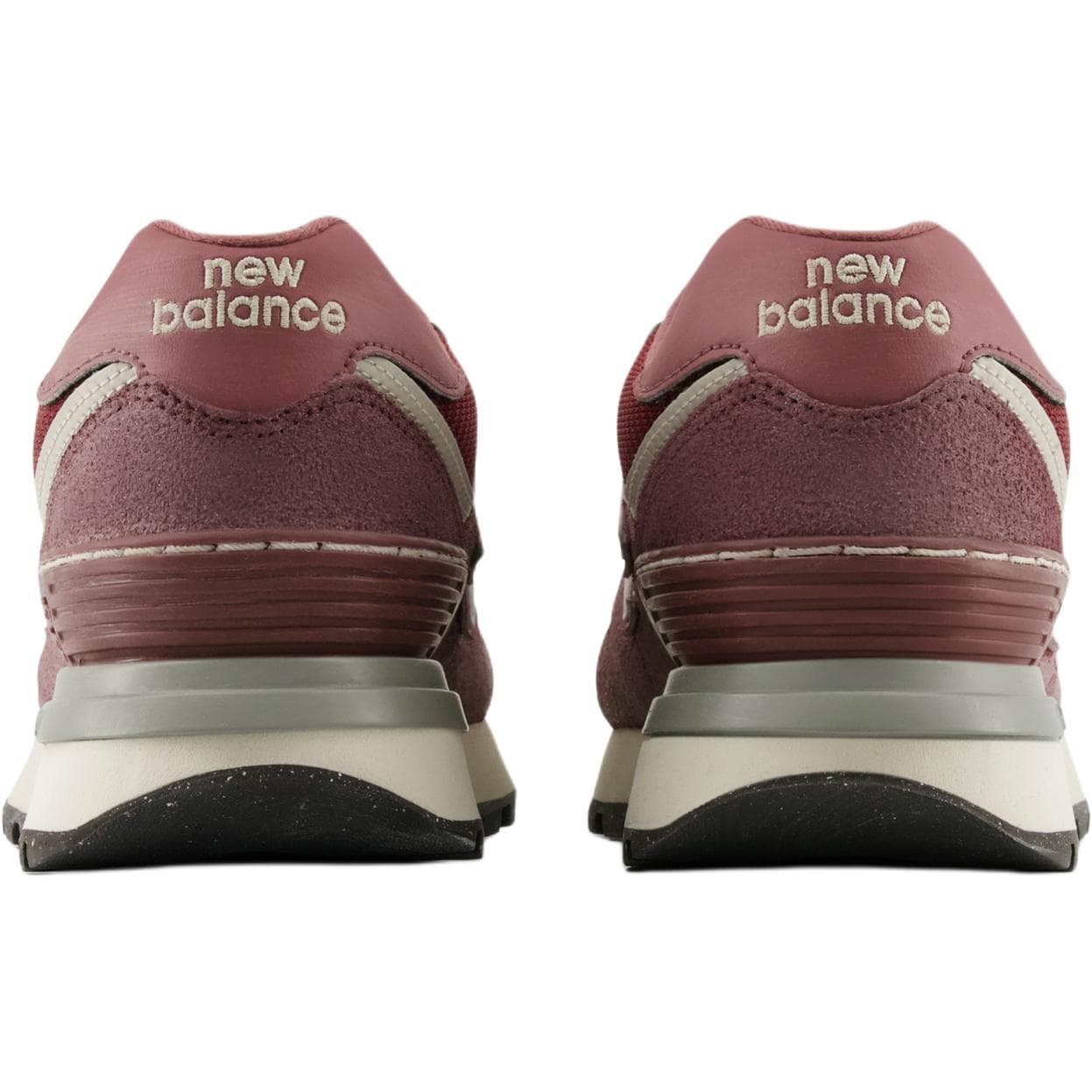 Кроссовки New Balance NB 574 Повседневная обувь Унисекс Светлый Бургунди - изображение 4