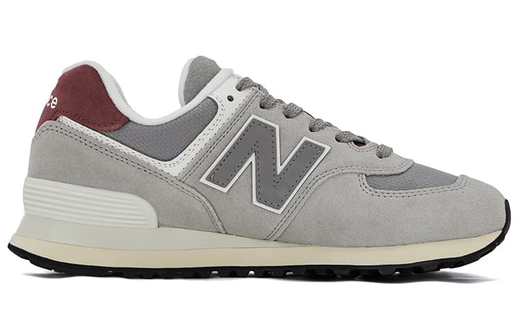 Кроссовки New Balance 574 Grey Red - изображение 2