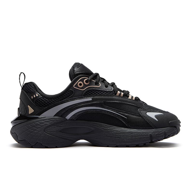 Кроссовки FILA FUSION Ring Low Top Повседневная Обувь Женская Черный Мистический Серый - изображение 2