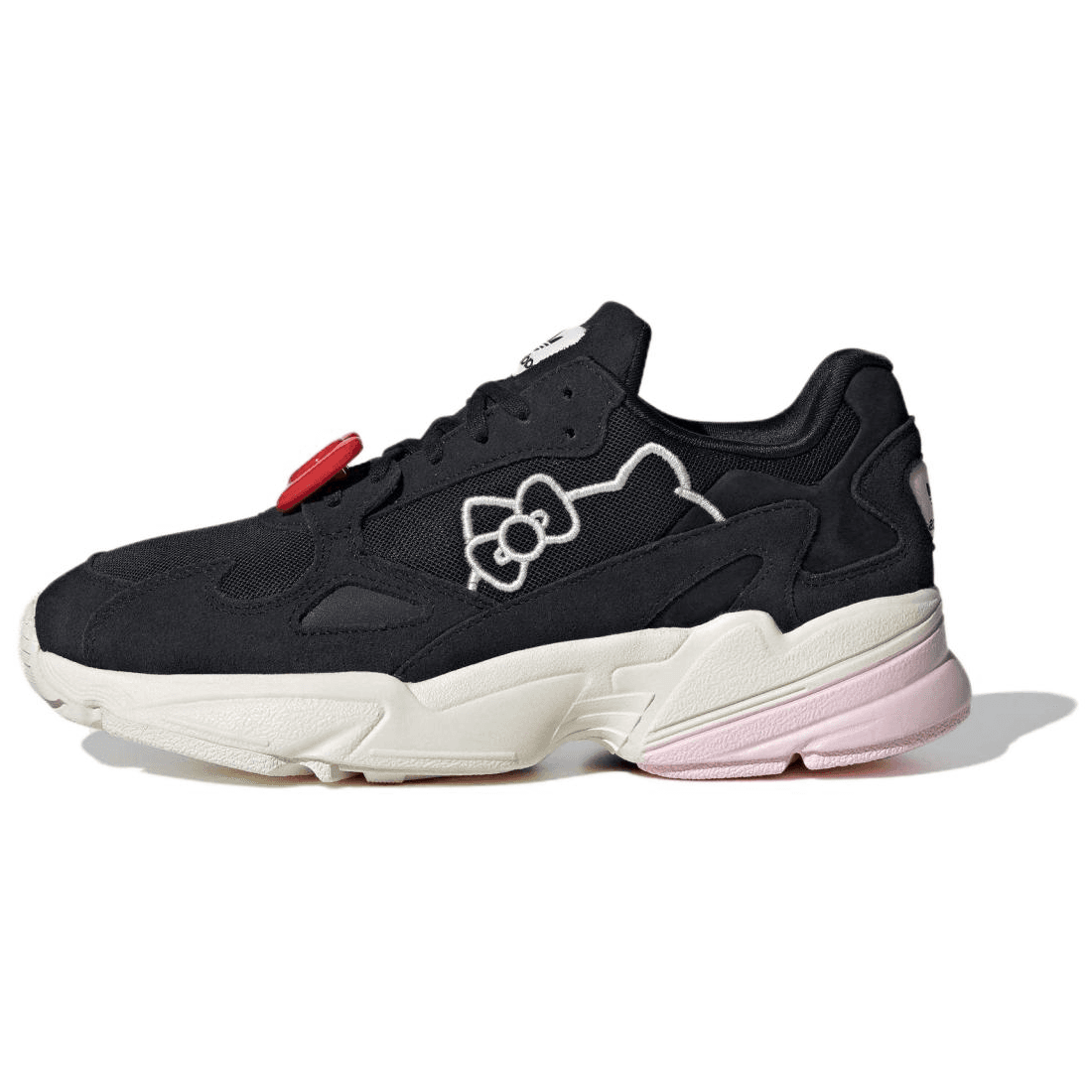 Кроссовки Hello Kitty X adidas originals Falcon противоскользящая устойчивая к истиранию низкий верх повседневная обувь женская - изображение 1
