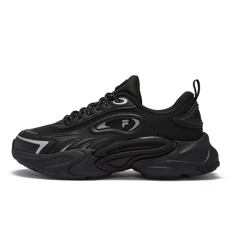 Кроссовки FILA FUSION FORCE Gravity Shoes Low Топ Повседневная обувь Женские Черный - изображение 1
