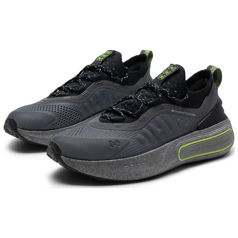 Кроссовки Under Armour Phantom 4 Low Топ Повседневная обувь Унисекс Серый - изображение 2