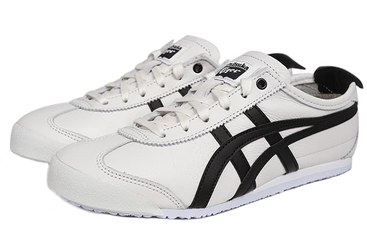 Кроссовки Onitsuka Tiger Mexico 66 White Black - изображение 2