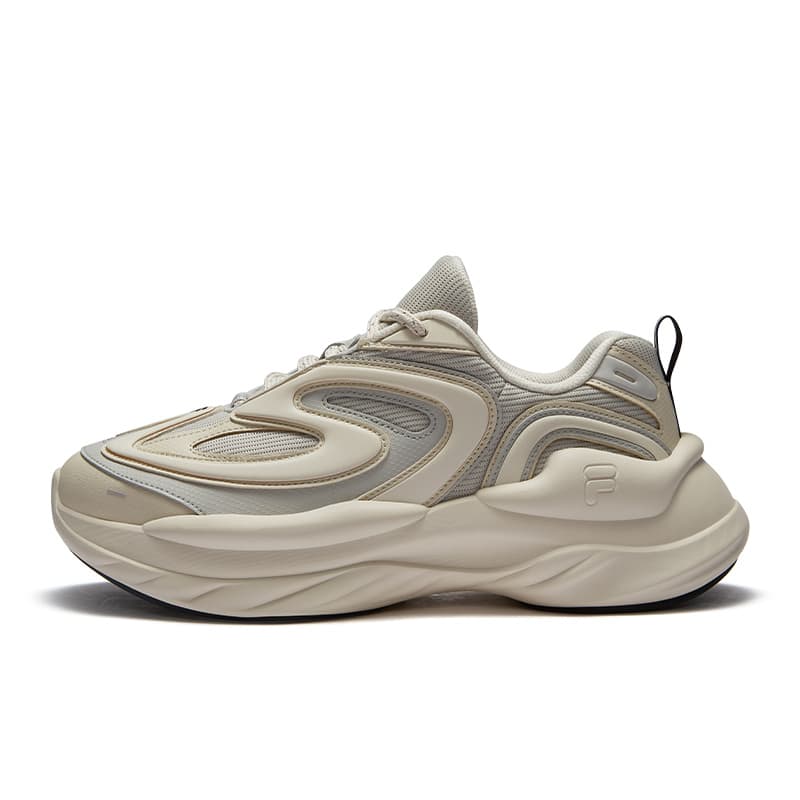 Кроссовки FILA FUSION BUZZARD Meteorite Shoes визуально увеличивает рост Низкий Топ Повседневная обувь Мужская Серый - изображение 1