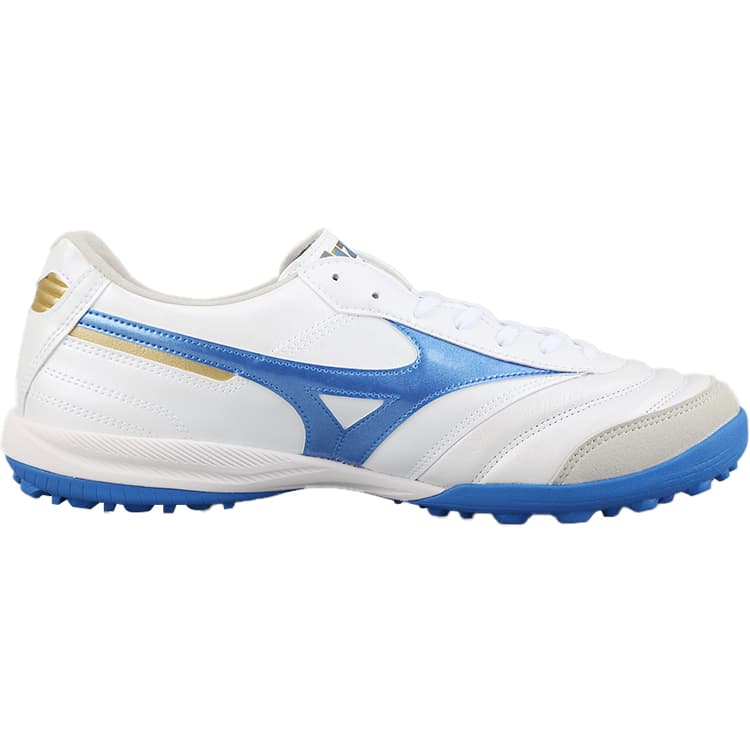 Кроссовки для футбола Mizuno Амортизирующие футбольные бутсы мужские белый и синий - изображение 2