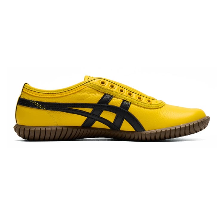 Кроссовки Onitsuka Tiger Tsunahiki Low Casual Обувь Унисекс Желтая - изображение 2
