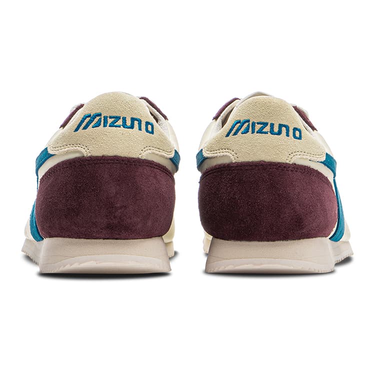 Кроссовки Mizuno LG 60S Повседневная обувь Унисекс Бежево-синий Коричневый - изображение 4
