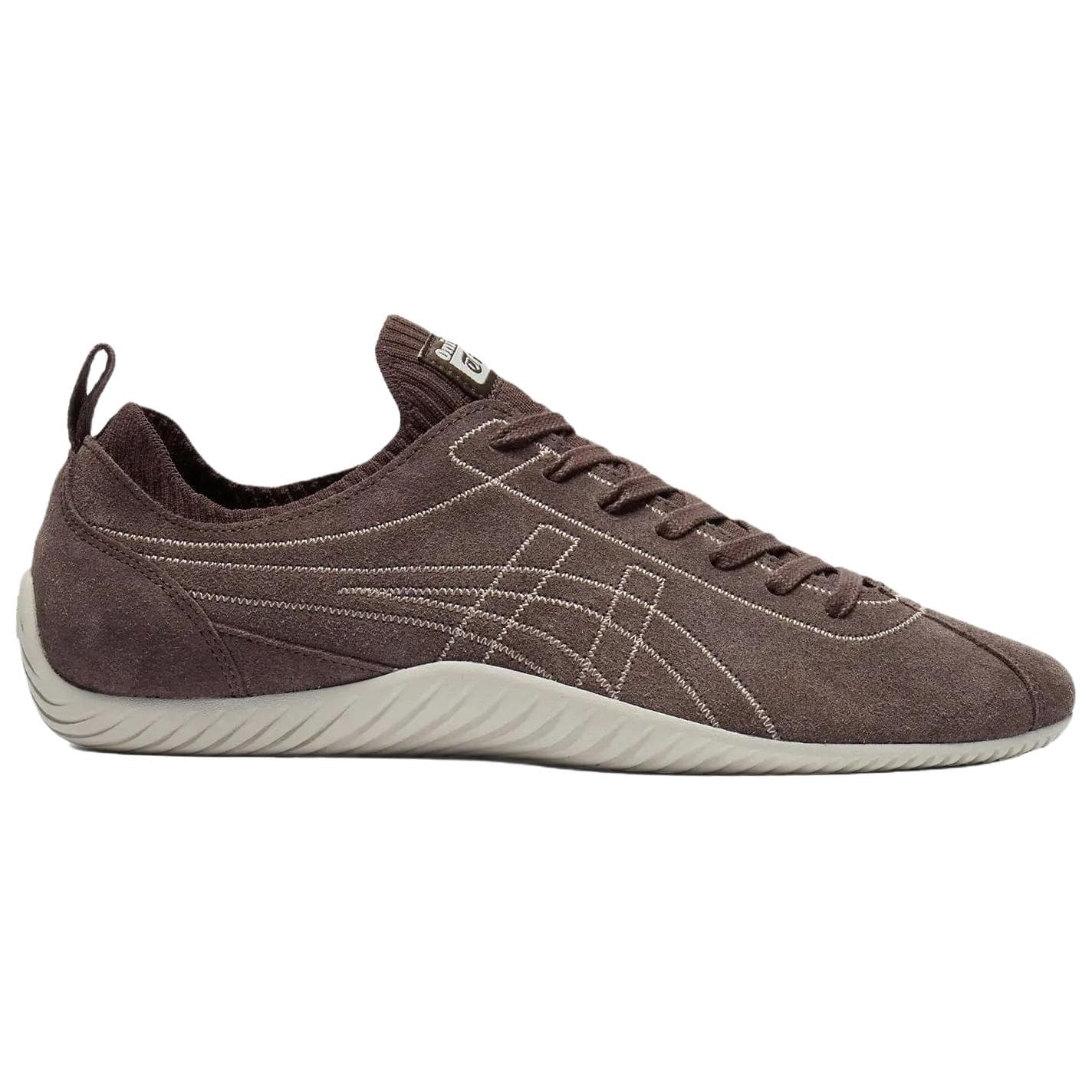 Кроссовки Onitsuka Tiger Sclaw Повседневная обувь Унисекс Темно-коричневый - изображение 2