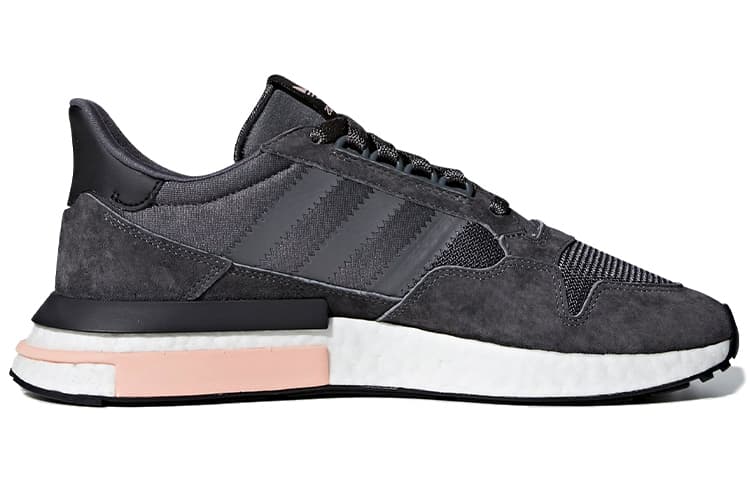 Кроссовки adidas originals ZX 500 RM Grey Five Clear Orange - изображение 2