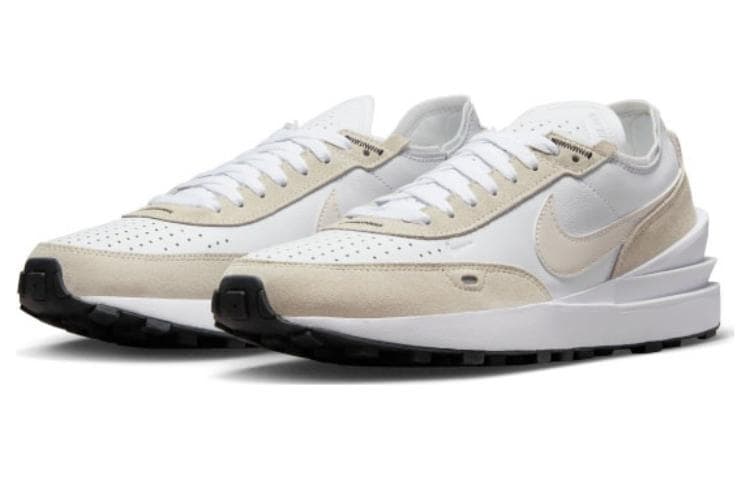 Кроссовки Nike Waffle One White Grey - изображение 2