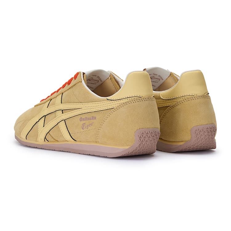 Кроссовки Onitsuka Tiger Runspark противоскользящая устойчивая к истиранию низкий верх повседневная обувь унисекс желтая - изображение 4