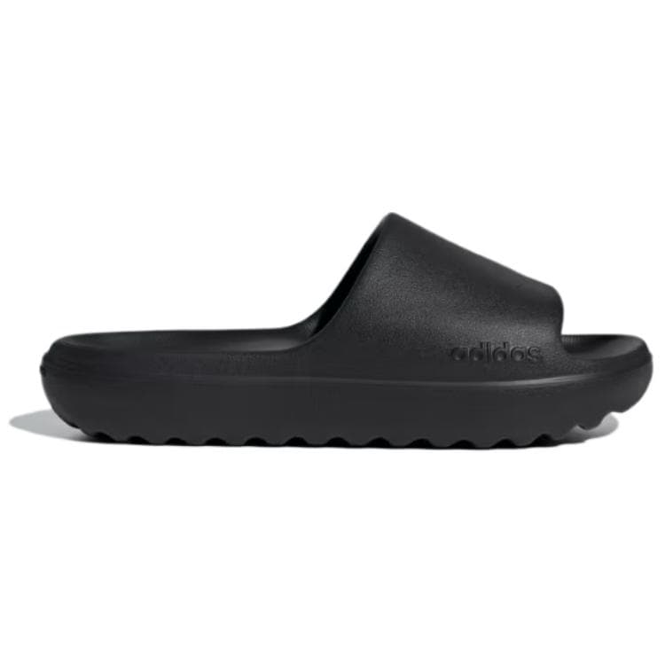 Сандалии adidas Adilette Lumia Трендовые резиновые тапочки Slide Унисекс Черные - изображение 2