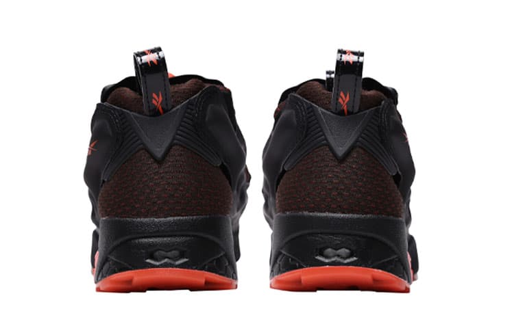 Кроссовки Reebok Instapump Fury Black Orange - изображение 5