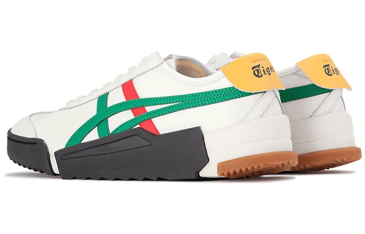 Кроссовки Onitsuka Tiger D-Trainer MX White Green Red - изображение 4