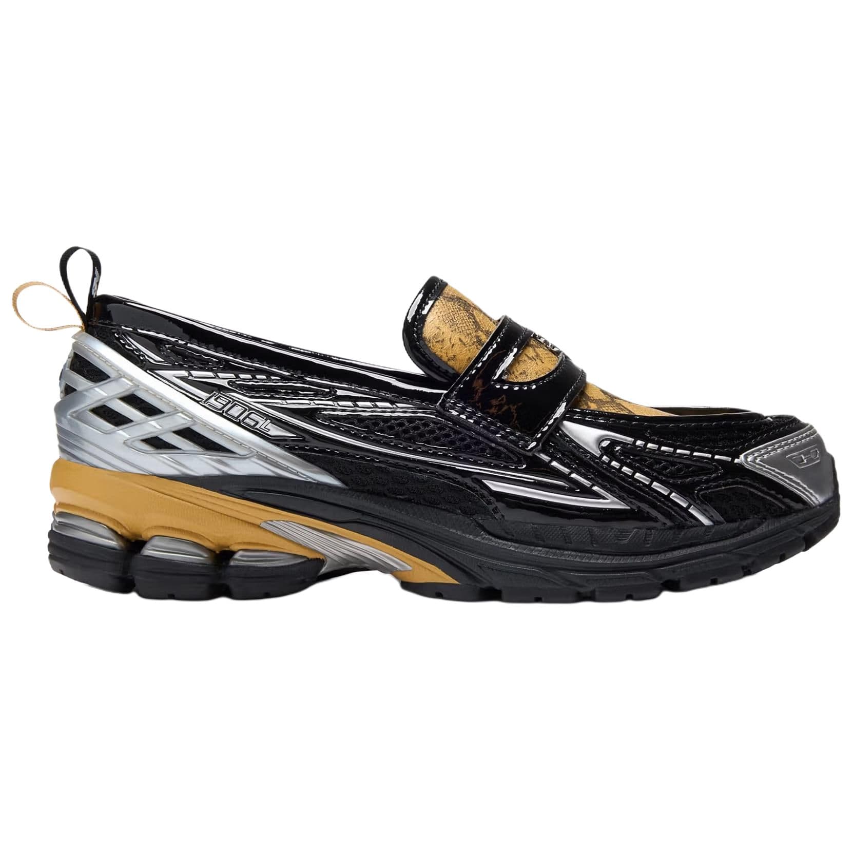 Кроссовки GANNI x New Balance 1906L Low Топ Лоферы Унисекс Черный Коричневый - изображение 2