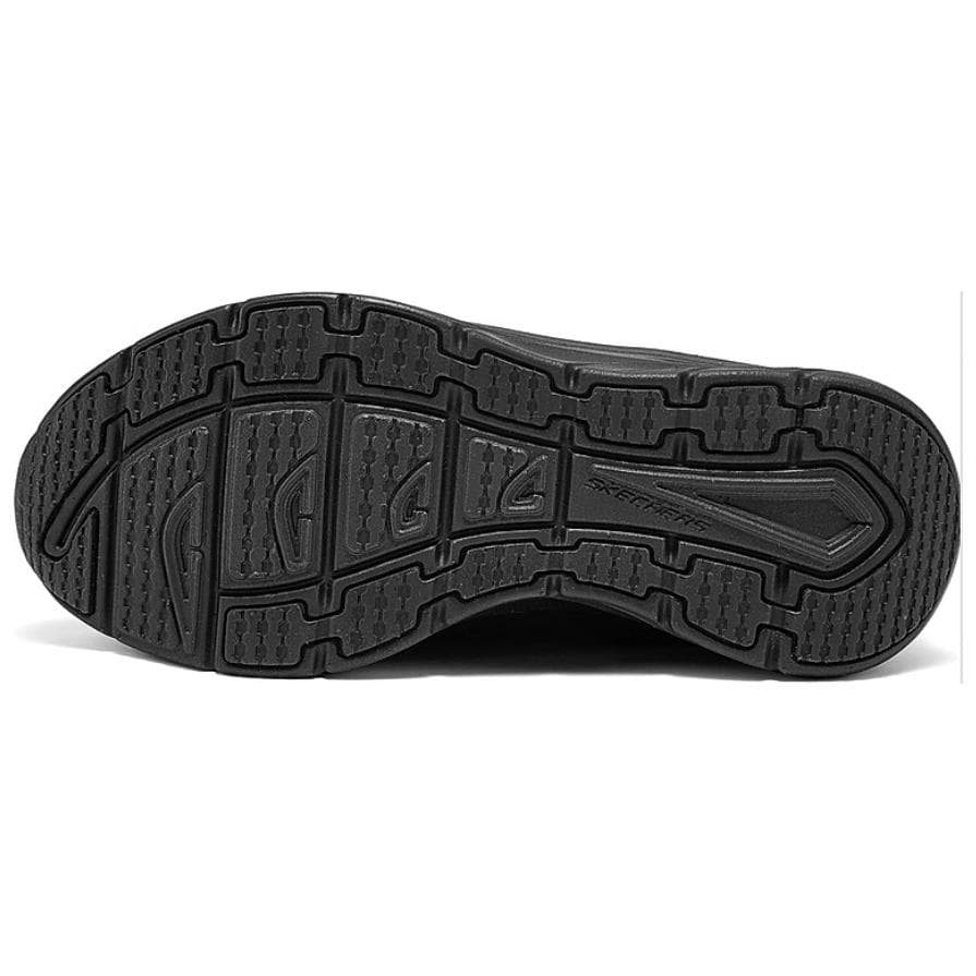 Ботинки зимние Skechers D'lux Walker Износостойкий MID Повседневная обувь Женская Черная - изображение 4