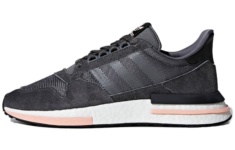 Кроссовки adidas originals ZX 500 RM Grey Five Clear Orange - изображение 1