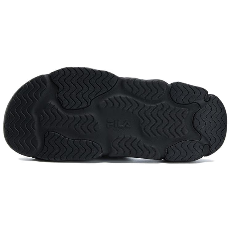 Сандалии FILA Fern Шлепанцы Мужские Черные - изображение 4