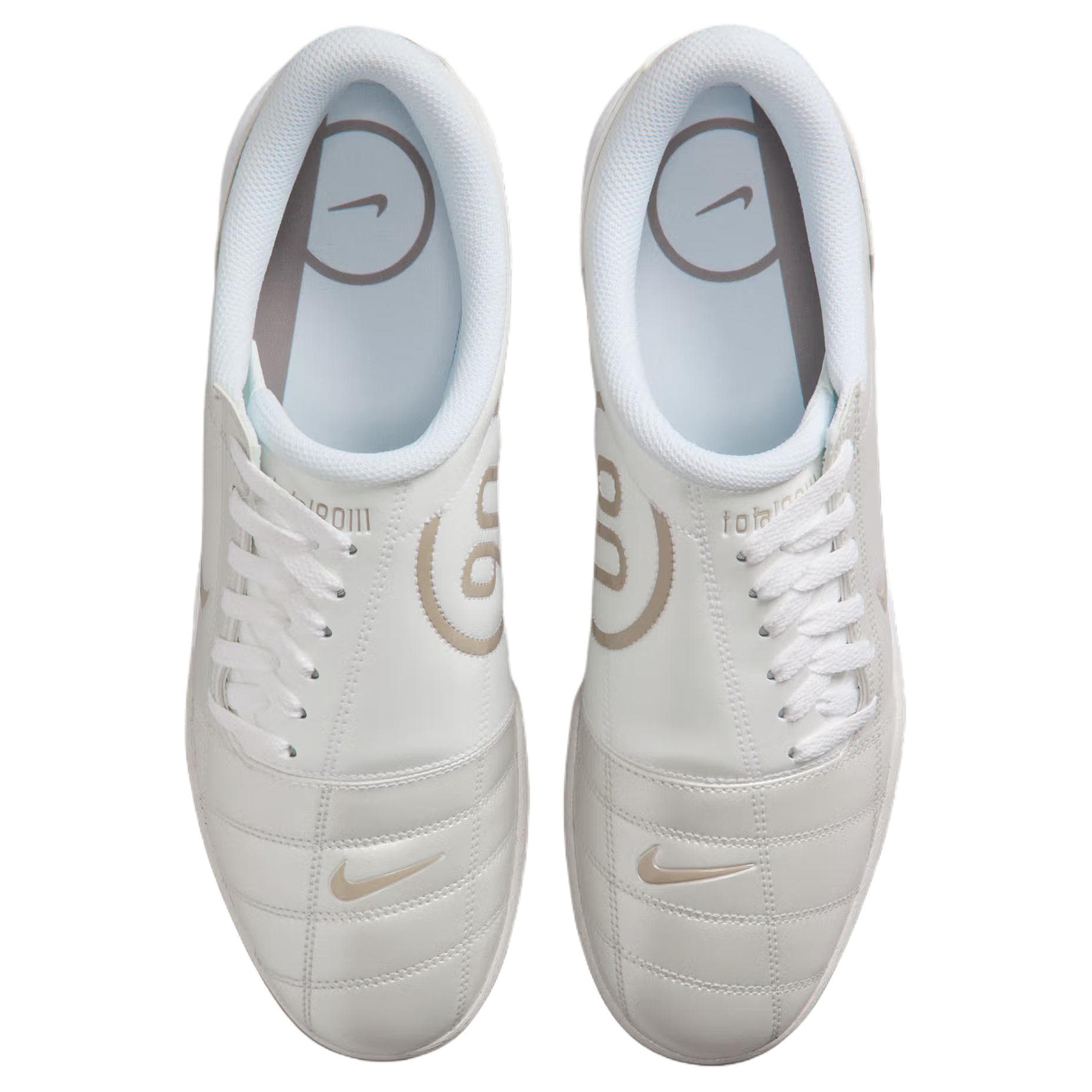Кроссовки для футбола NIKE Total 90 III Футбольные бутсы Унисекс Серый - изображение 4