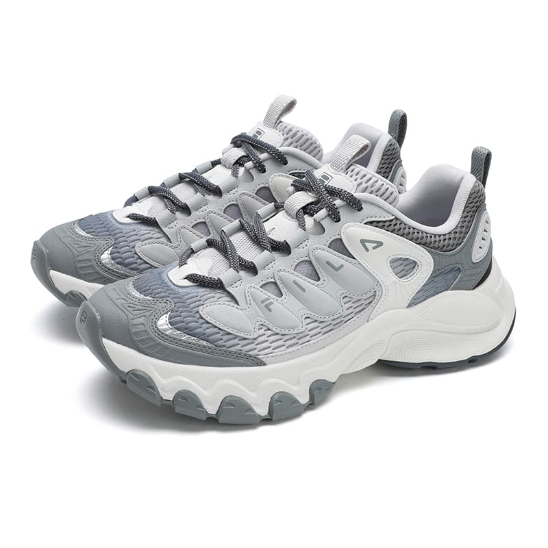 Кроссовки FILA TRUFFLE 2,0 Грибной низ повседневная обувь мужская дождь туманно-серый - изображение 3