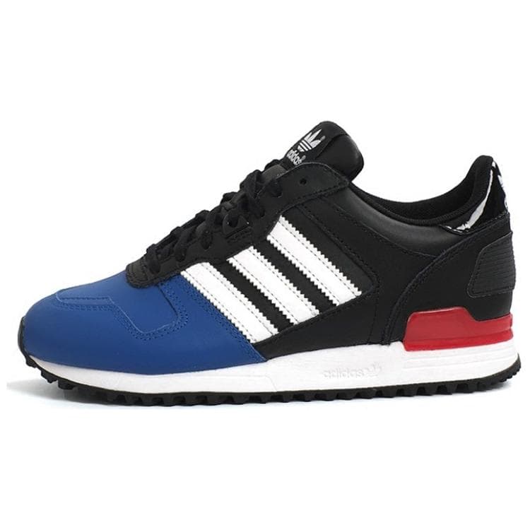 Кроссовки Adidas Originals ZX 700 Противоскользящая Устойчивая к истиранию Низкий Топ Повседневная Обувь Женская Черная - изображение 1