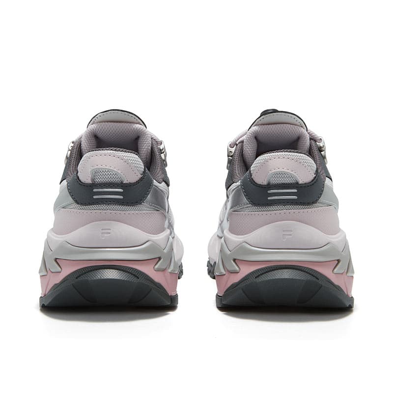 Кроссовки FILA FUSION COMET Синцзи Обувь Низкий Верх Повседневная Обувь Женская Фиолетовая Серый - изображение 4