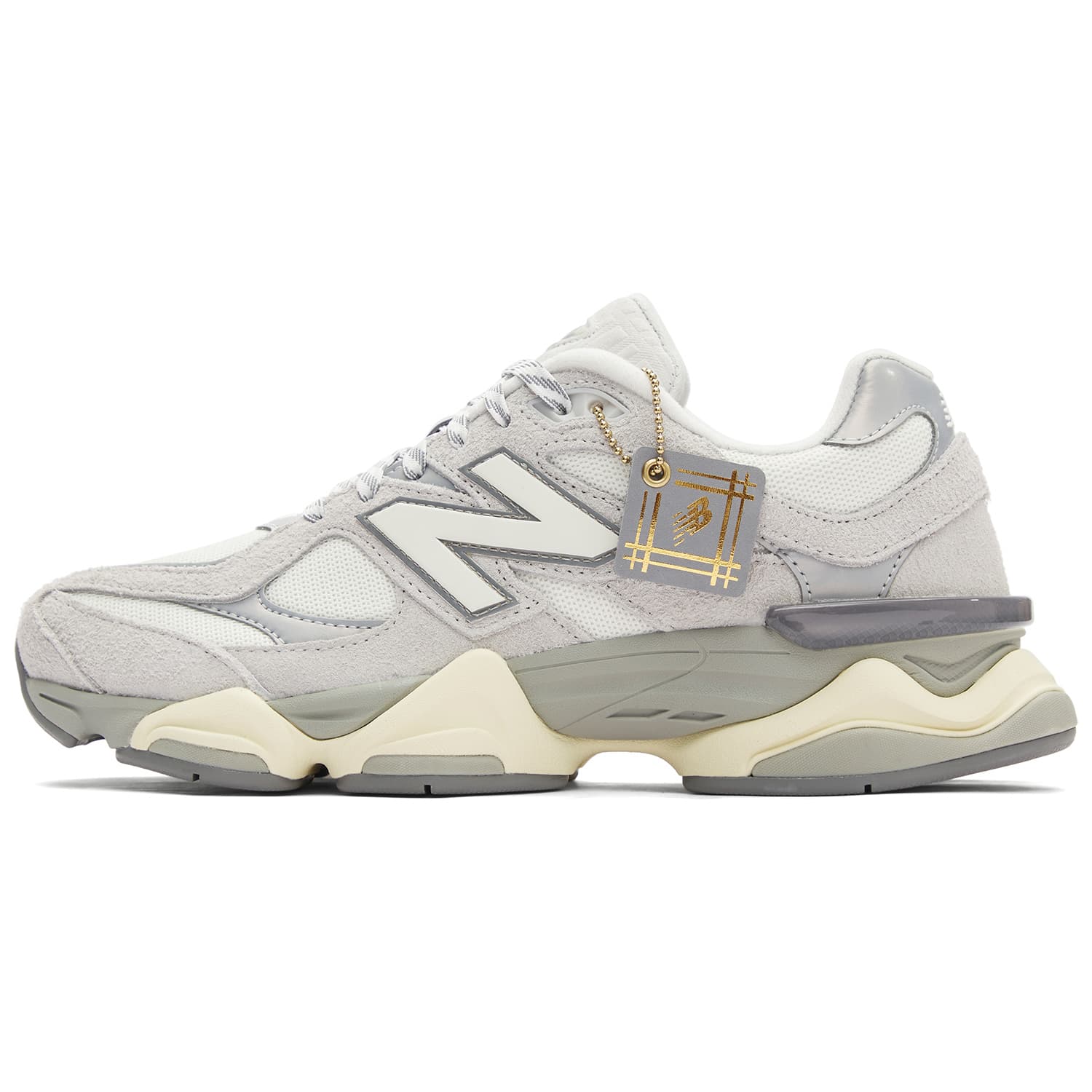 Кроссовки New Balance NB 9060 Устойчивая к истиранию Низкая Повседневная Обувь Унисекс Серый - изображение 1