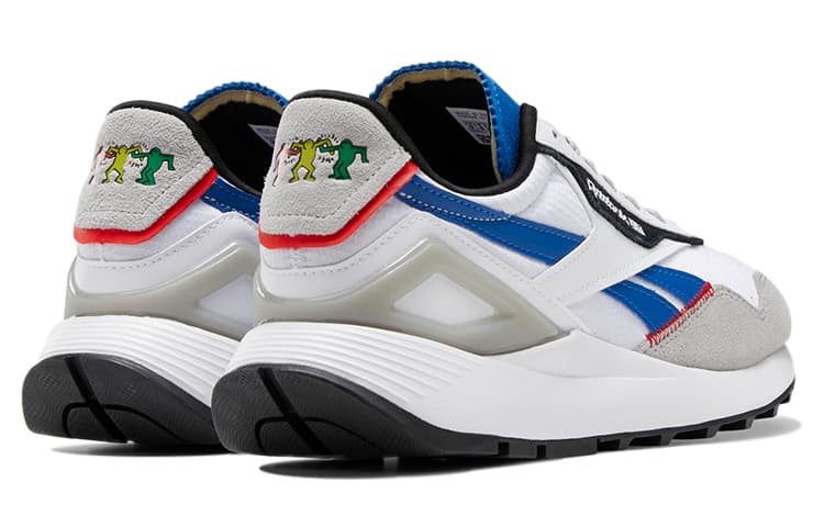Кроссовки Reebok Classic Leather Legacy AZ White Blue - изображение 4