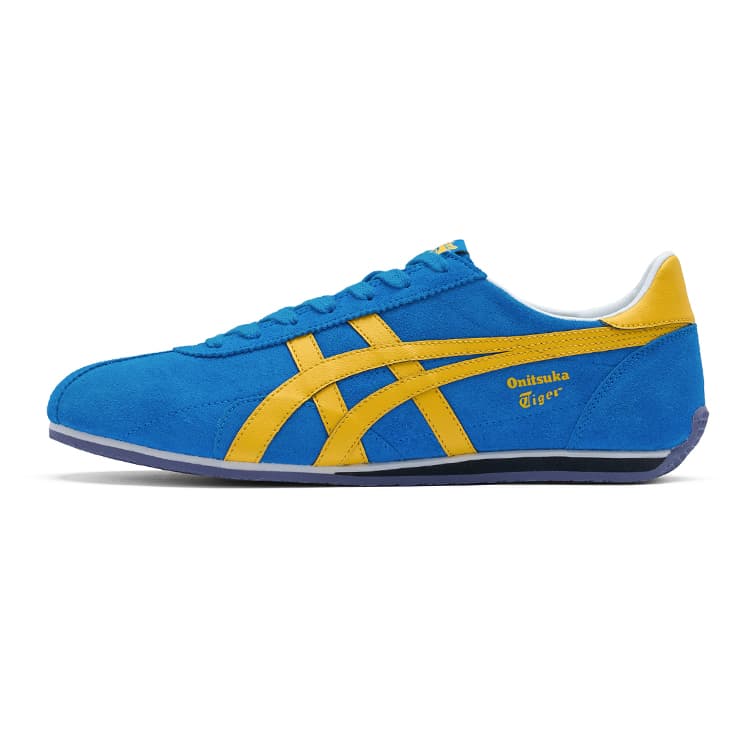 Кроссовки Onitsuka Tiger Runspark Low Casual Обувь Унисекс Синий Желтый - изображение 1