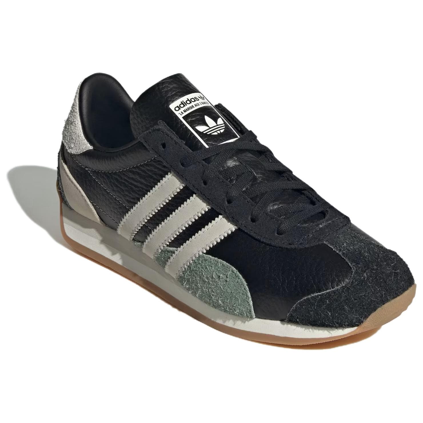 Кроссовки Adidas Originals Country OG Low Casual Обувь Женская Черная - изображение 3