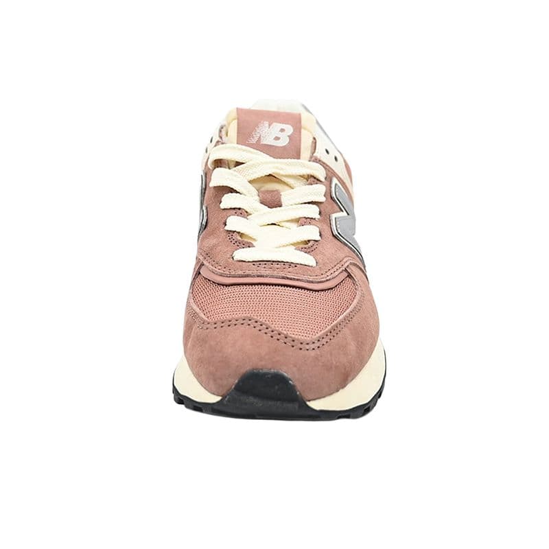 Кроссовки New Balance NB 574 Устойчивая к истиранию Низкая Повседневная Обувь Унисекс Коричневая - изображение 3