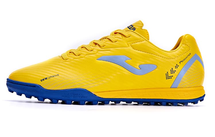 Кроссовки для футбола Joma tf Шипы противоскользящие устойчивые к истиранию дышащие футбольные бутсы мужские желтые - изображение 1