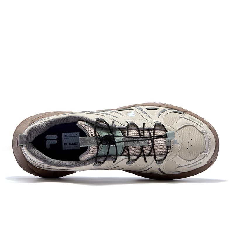 Кроссовки FILA FUSION BONE II Vertebra Shoes 2 Текстиль Синтетическая кожа Низкий верх Повседневная обувь Мужская Оливково-зеленый - изображение 4