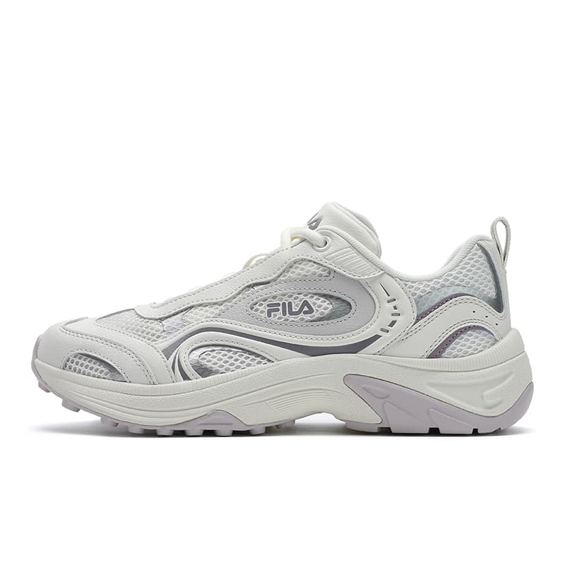 Кроссовки FILA FLUXION Sichuan Flow Обувь Низкий Верх Повседневная Обувь Женская Белый Фиолетовый - изображение 1
